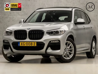 BMW X3 xDrive20i M Sport High Executive (PANORAMADAK, M PAKKET, GROOT NAVI, BRUIN LEDER, STOELVERWARMING, SPORTSTOELEN, CAMERA, ELEK ACHTERKLEP, SFEERVERLICHTING, NIEUWSTAAT)