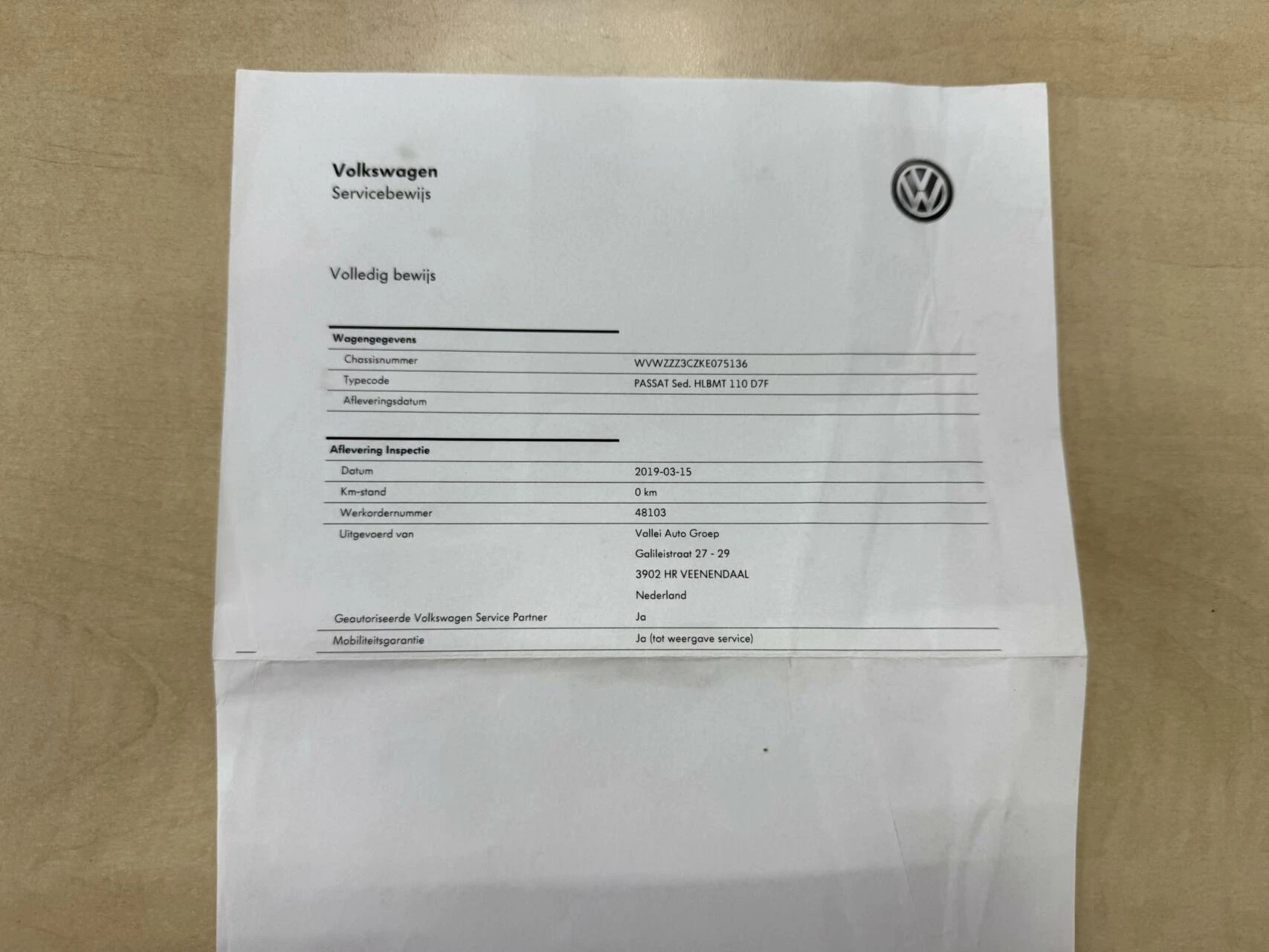 Hoofdafbeelding Volkswagen Passat