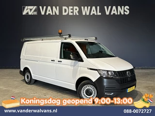 Volkswagen Transporter 2.0 TDI L2H1 inrichting Euro6 Airco | Omvormer | Camera | Imperiaal | Apple Carplay | Cruisecontrol | Trekhaak Android Auto, Parkeersensoren, Achterklep