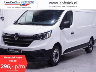 Renault Trafic 2.0 dCi 110 pk L2H1 Comfort Airco, va 296,- p/mnd Cruise Control, Laadruimte Pakket, PDC achter, NAP, 3-Zits