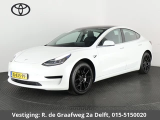 Tesla Model 3 Standard RWD Plus 60 kWh | ACCU 85% | 1e eigenaar | Navigatie | Panoramadak | Camera | Leder |