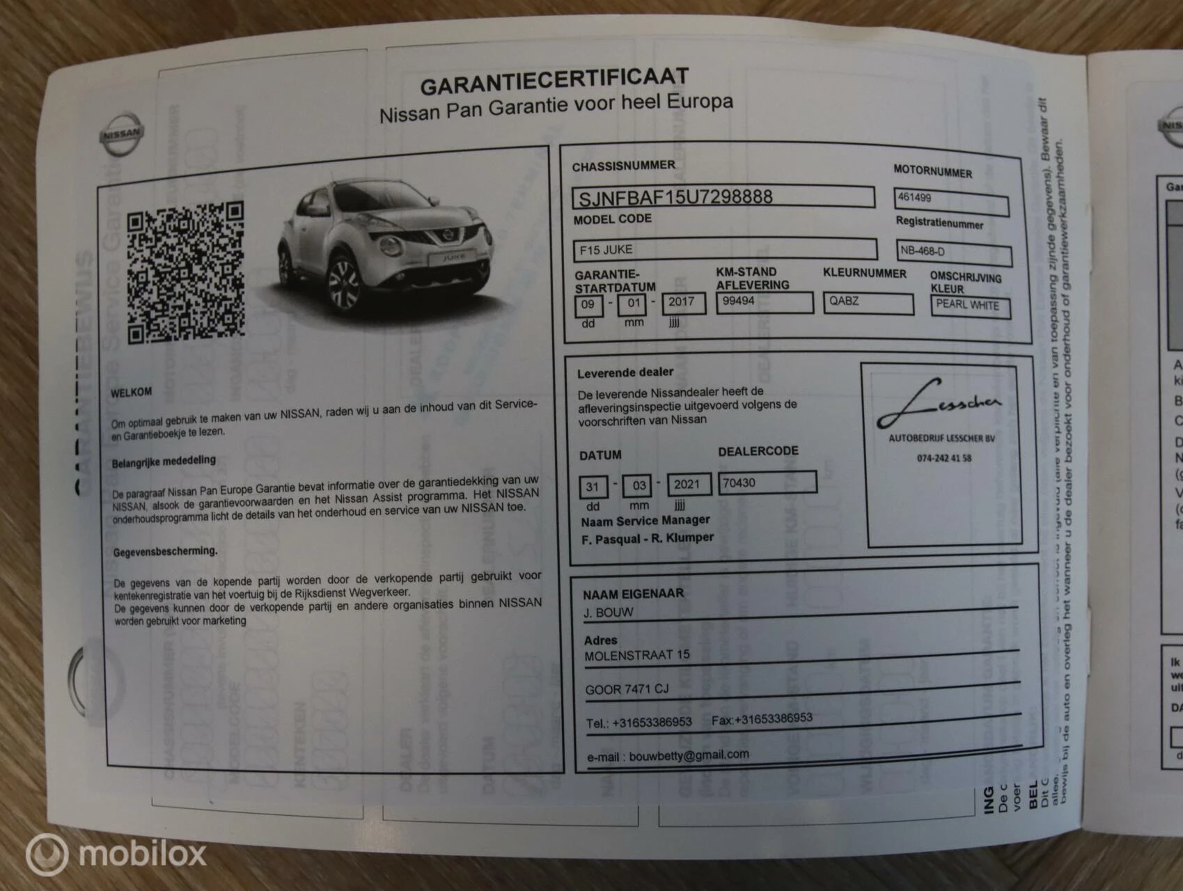 Hoofdafbeelding Nissan Juke