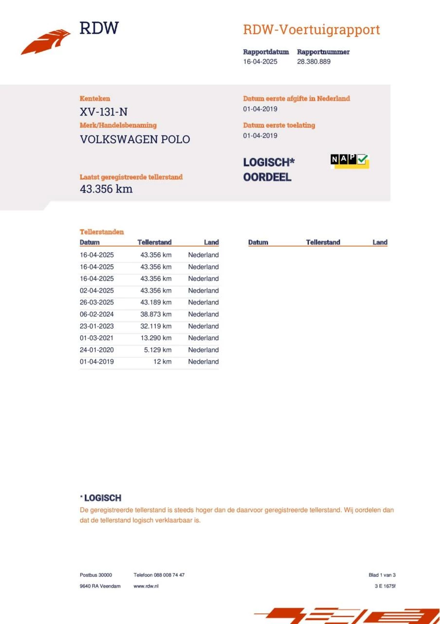 Hoofdafbeelding Volkswagen Polo