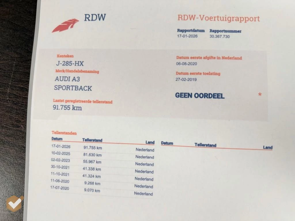 Hoofdafbeelding Audi A3