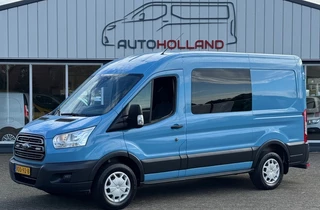 Ford Transit 2.0 TDCI 96KW 131PK DC DUBBELE CABINE EURO 6 AIRCO/ NAVIGATIE/ CRUISE CONTROL/ CAMERA/ 100% DEALERONDERHOUDEN
