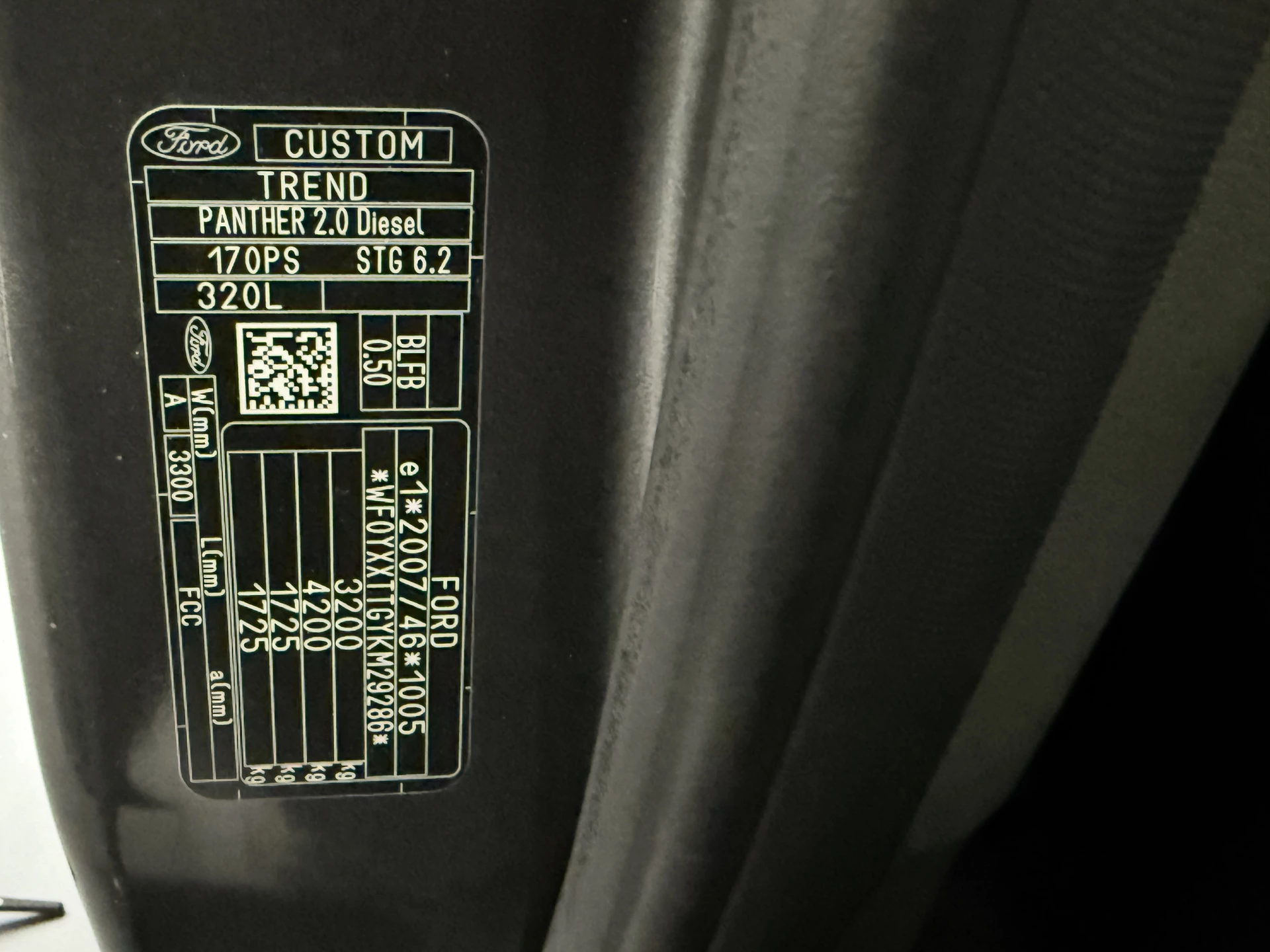 Hoofdafbeelding Ford Transit Custom