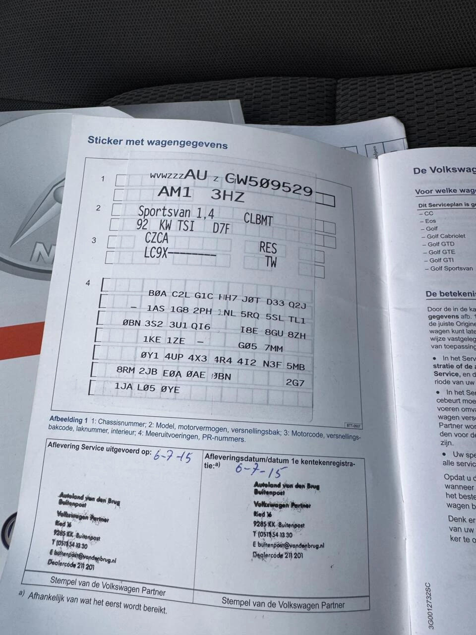 Hoofdafbeelding Volkswagen Golf Sportsvan