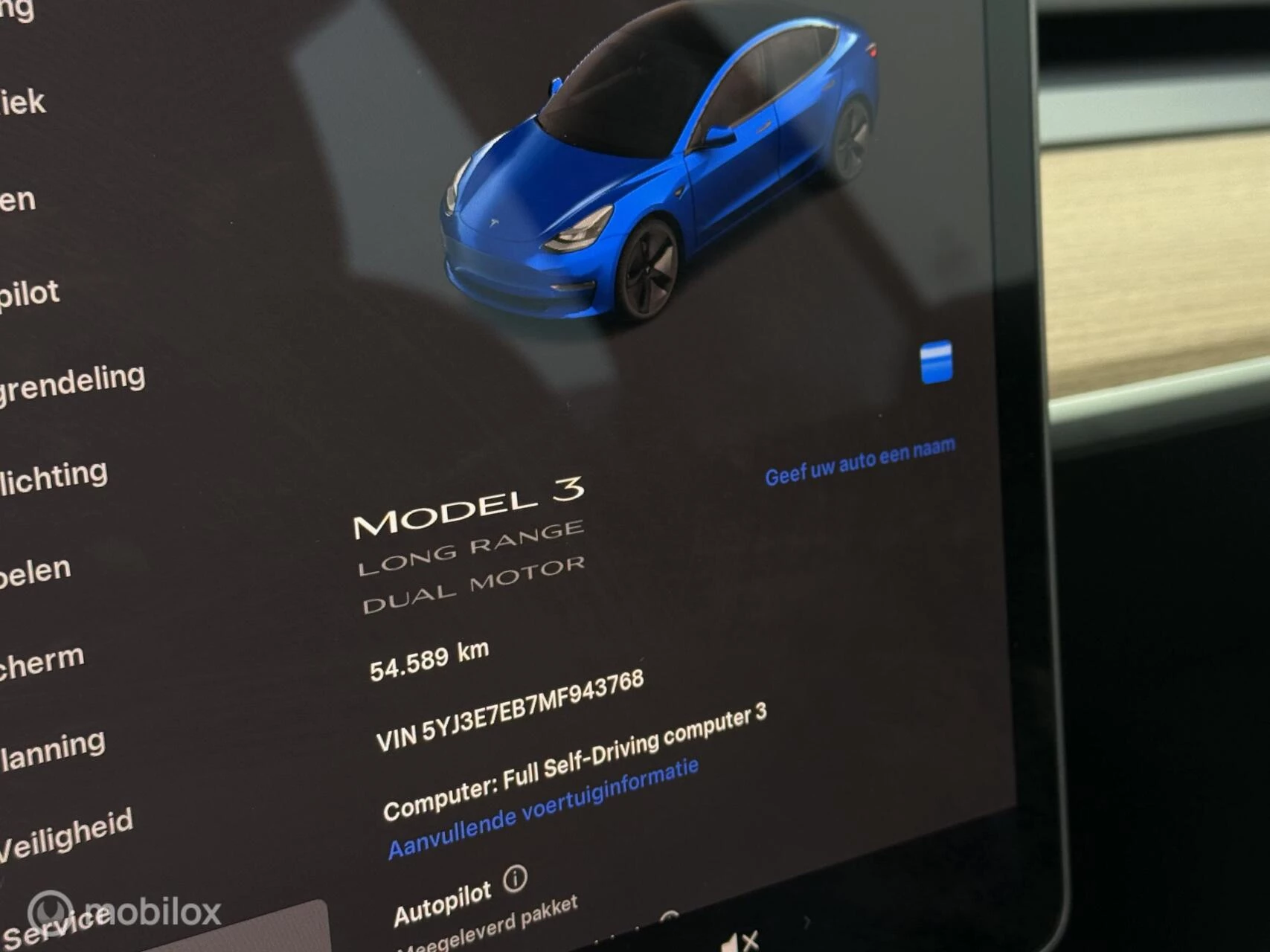 Hoofdafbeelding Tesla Model 3