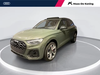Audi Q5 55 TFSIe 367pk S-tronic Quattro Competition · Panoramadak · 360 Camera · Wegklapbare Trekhaak · Alarm · Dodehoeksensor · Matrix LED · 21'' Inch · Garantie t/m 24-06-2030 of 100.000km