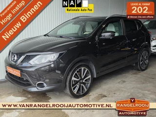 Nissan Qashqai 1.2 Tekna, pano, leer, stoelverw., clima, cruise, voorruitverw.