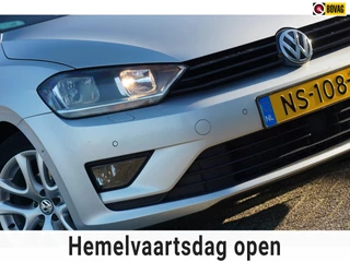 Volkswagen Golf Sportsvan 1.6 TDI Comfortline AUTOMAAT | Reflex Silver | Navi/Cruise/Trekhaak/Stoelverwarming - Keurig!