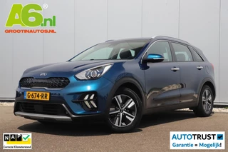 Hoofdafbeelding Kia Niro Kia Niro 1.6 GDi Hybrid DynamicLine Automaat Half Leder Navigatie Camera Adaptive Cruise Lane Assist Clima Carplay Android