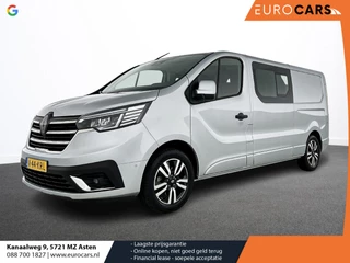 Renault Trafic 2.0 Blue dC1 150PK L2H1 Dubbele Cabine Automaat Navigatie Airco Betimmering Trekhaak Camera Parkeer sensoren  Dab