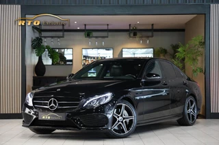 Mercedes C-klasse 350 e AMG|Luchtvering|Night|Carplay|Leder