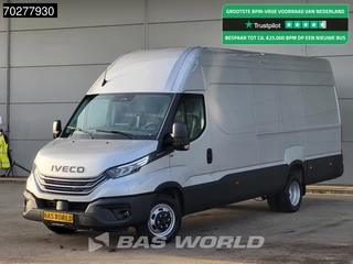 Iveco Daily 35C21 XXL 3.0L Automaat 19,3m3 L5H3 210PK Hoog Dak Dubbellucht 3,5t Trekhaak ACC Navi LED Camera Parkeersensoren Euro6 L5 Airco Trekhaak