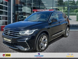 Volkswagen Tiguan 1.4 TSI HYBRID R-LINE TREKHAAK/ELEK-KLEP/360CAM/IQ/ACC/STOEL+STUURVERW