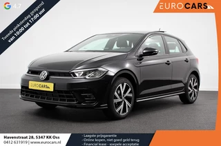 Volkswagen Polo 1.0 TSI DSG R-Line | DEMO ! | Panorama dak Navigatie App Connect Climate Control DAB | LED Parkeer sensoren Camera Cruise control adaptive Lichtmetalen velgen