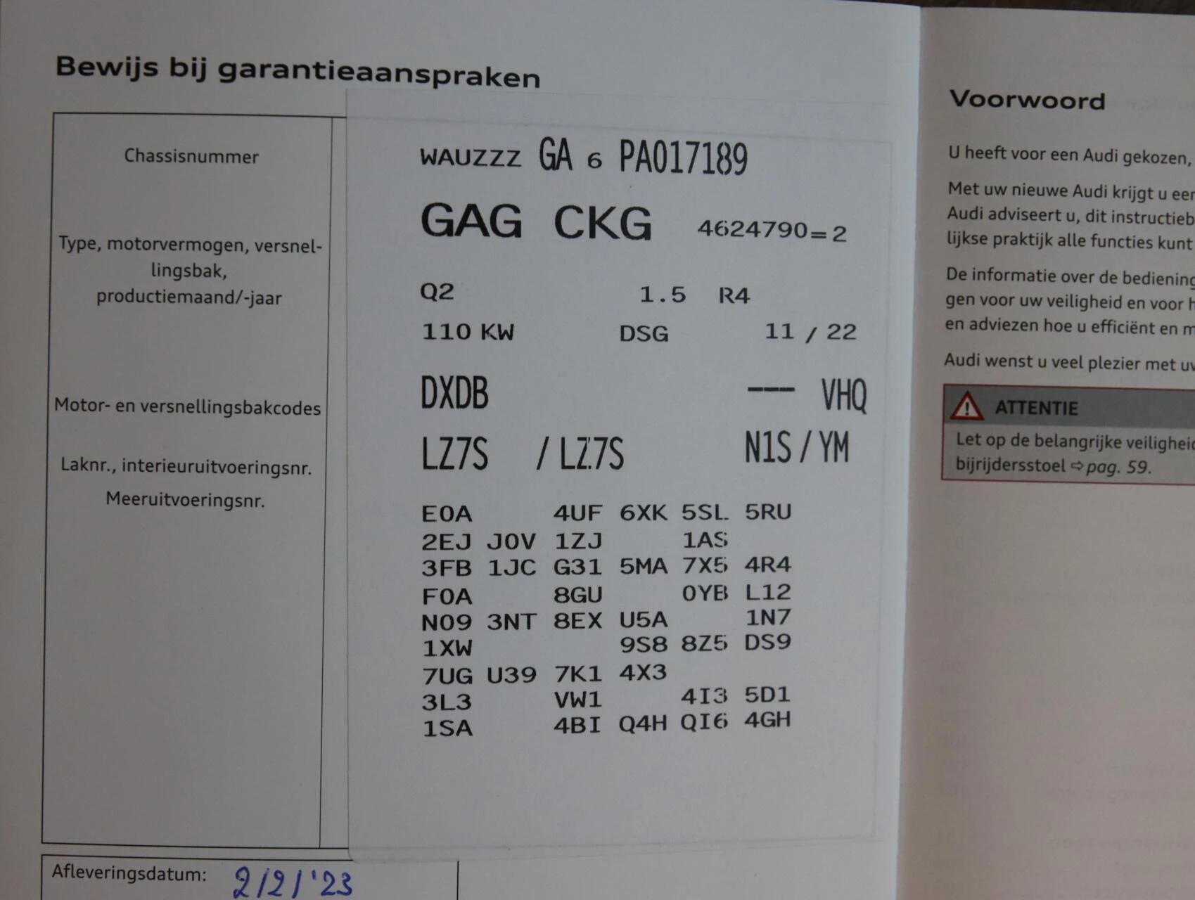 Hoofdafbeelding Audi Q2