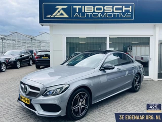 Mercedes C-klasse 300 AMG Night ✅ 360 gr PANO head-up Adaptieve cruise