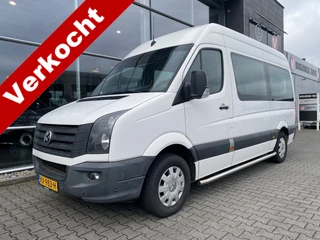 Volkswagen Crafter Rolstoelbus / Personenbus 35 2.0 TDI L2H2 (Mooie bus met Triflex-vloer, klapstoelen en lift!)