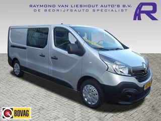 Renault Trafic 1.6 dCi T29 L2H1 DUBBELE CABINE MARGE AUTO AIRCO CRUISE NAV 2016