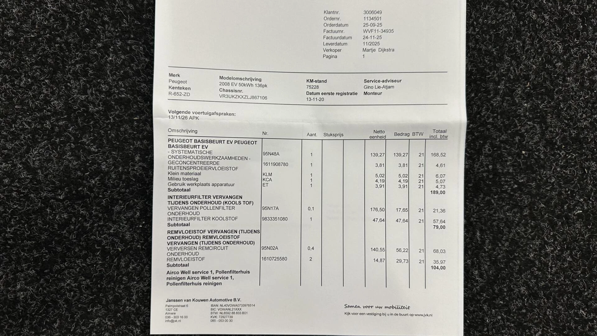 Hoofdafbeelding Peugeot e-2008