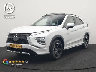Mitsubishi Eclipse Cross 2.4 Instyle Plug In Hybrid 188pk Dealer O.H. | Trekhaak Afn. | Panodak | Head Up | Adaptive Cruise | 360 Camera | Lederen Sportstoelen & Stuur Verwarmd | Keyless | Blis |