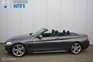 BMW 435i Cabrio M-Sport Mineralgrau ACC HUD HK-Audio 360°Camera  Nekverwarming Uitklapbare trekhaak