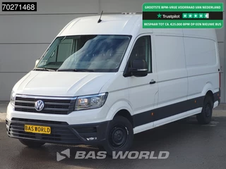 Volkswagen Crafter 140pk L4H3 3000kg trekhaak Navi Camera Airco Cruise L3H2 14m3 Airco Trekhaak Cruise control