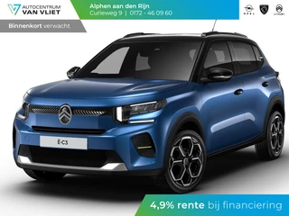 Hoofdafbeelding Citroën ë-C3 Citroen Ë-C3 Max 113pk 44 kWh | Boordlader 11kW - 3 fasen |