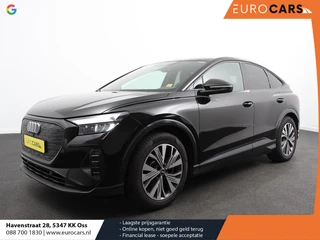 Audi Q4 Sportback e-tron 40 Edition 77 kWh S-line Automaat Climate control Adaptieve cruise control Achteruitrijcamera Parkeersensoren LED Keyless Stoelverwarming Navigatie Apple Carplay/ Android auto