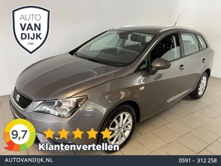 Seat Ibiza ST 1.0 EcoTSI Style Connect AIRCO NAVI CRUISE TREKHAAK PDC REGENSENSOR MULTI STUUR ZEER NETTE AUTO