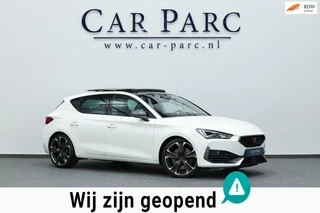 CUPRA Leon 2.0 TSI VZ 300+PK LED/VIRTUAL/SFEER/PANO/HALF LEER+S.VERWARMING/19"/CAM/ACC/ECC/12 MDN GARANTIE!