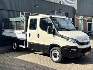 Iveco Daily 35S12D 2.3 345 Euro 6 Trekgewicht 3500kg 6 persoons  Airco Pick-up Open laadbak Bakwagen 1e eigenaar P-up