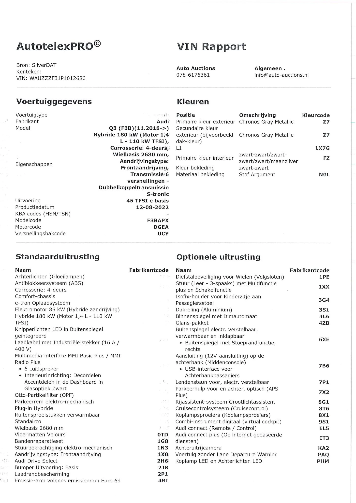 Hoofdafbeelding Audi Q3