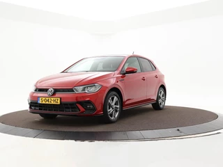 Volkswagen Polo 1.0 TSI 95pk DSG R-Line · Apple/Android Car Play · Navigatie · ACC · Draadloze Telefoonlader · DAB · Elek. Inklapbare Spiegels · Garantie t/m 06-02-2027 of 100.000km