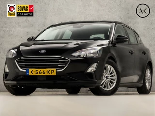 Ford Focus 1.0 EcoBoost Titanium Sport Automaat (APPLE CARPLAY, GROOT NAVI, CLIMATE, CAMERA, KEYLESS, SPORTSTOELEN, CRUISE, LM VELGEN, PARKEERSENSOREN, NIEUWSTAAT)