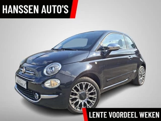 Fiat 500 1.2 Lounge Exclusive pano ecc navi carplay Top uitvoering