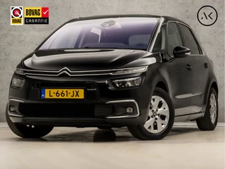 Hoofdafbeelding Citroën C4 Spacetourer Citroën C4 Spacetourer 1.2 PureTech Sport Automaat (APPLE CARPLAY, GROOT NAVI, CAMERA, STOELVERWARMING, SPORTSTOELEN, TREKHAAK, LED KOPLAMPEN, CRUISE, NIEUWSTAAT)