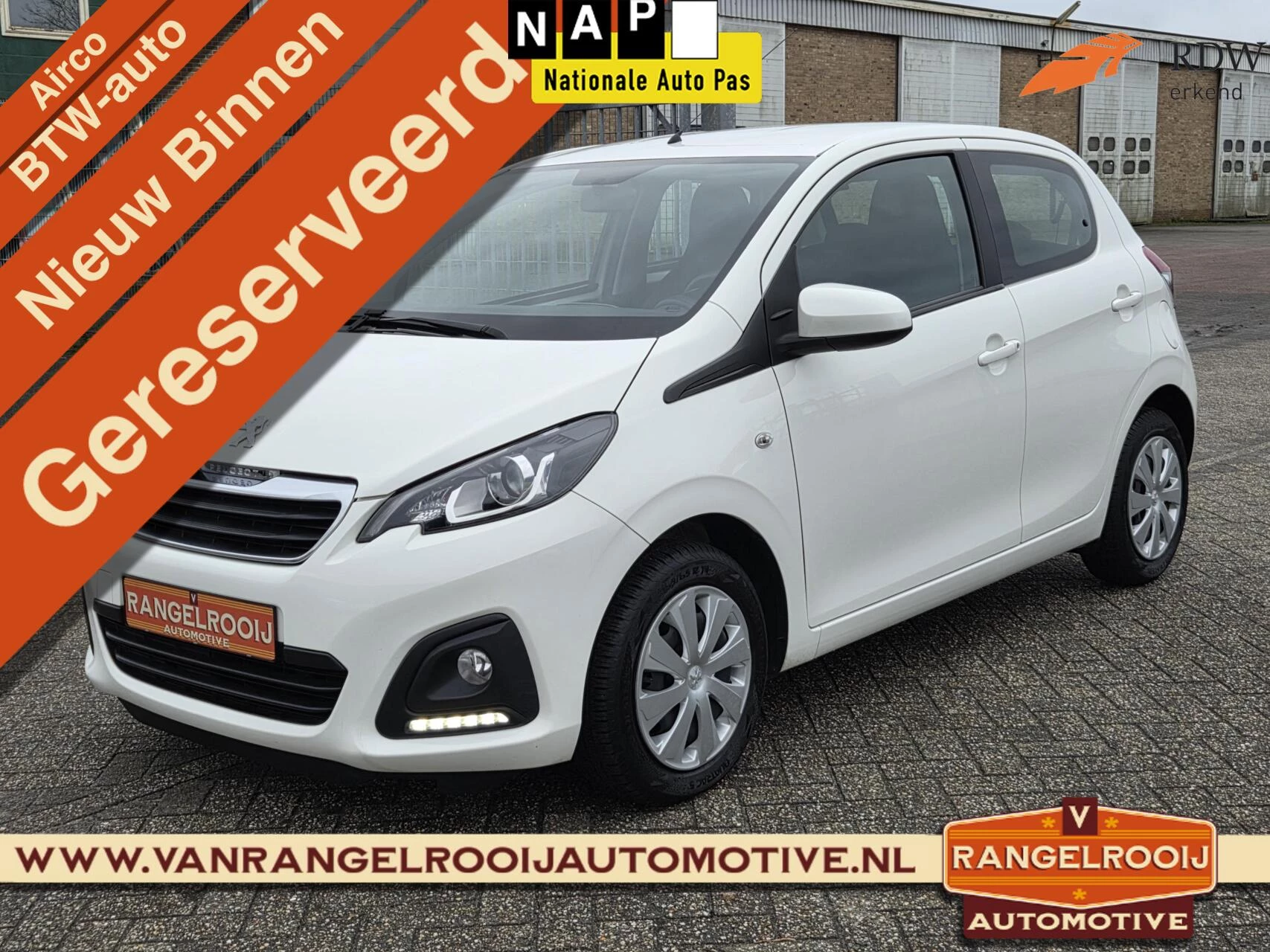 Hoofdafbeelding Peugeot 108