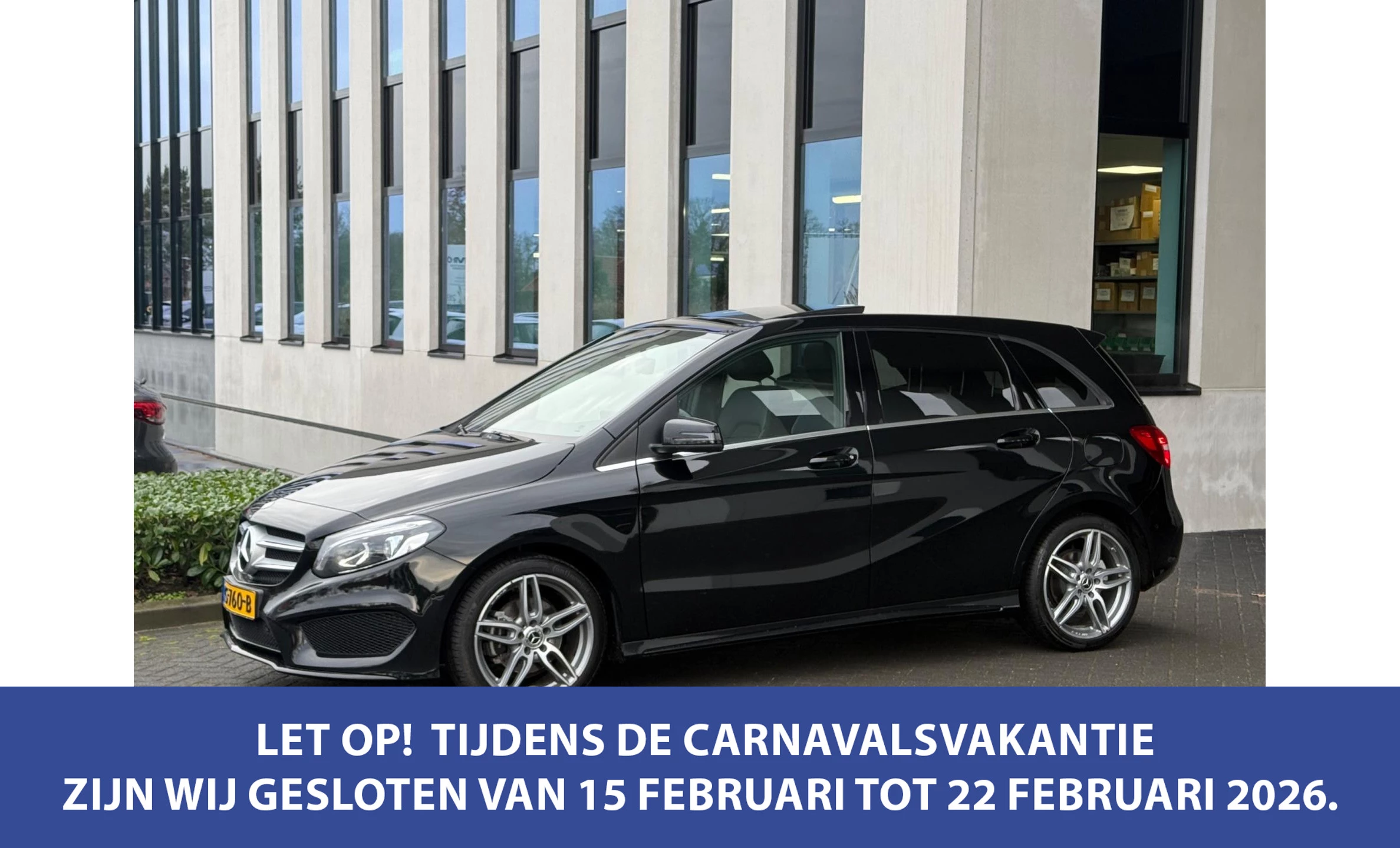 Hoofdafbeelding Mercedes-Benz B-Klasse