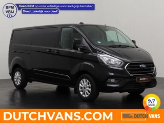 Ford Transit Custom 2.0TDCI 170PK Lang Limited | Multimedia | Camera | Betimmering | 3-Persoons | Airco | Cruise