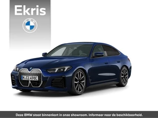 Hoofdafbeelding BMW i4 BMW i4 eDrive35 M Sport Edition | M Sportpakket | Glazen Schuif-/kanteldak | Trekhaak | Comfort Pack