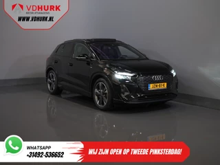 Audi Q4 e-tron 40 77kWh 523 km WLTP S-Line/ Pano/ Keyless/ Virtual Cockpit/ Leder/ Stoelverw./ Elek.Klep/ 20" LMV/ Climate/ PDC
