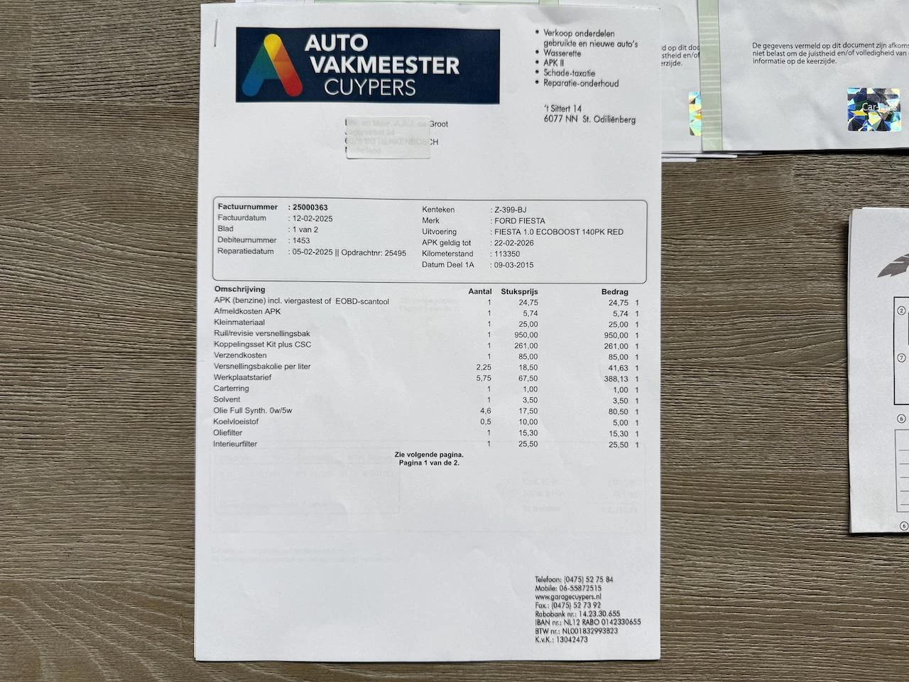 Hoofdafbeelding Ford Fiesta