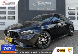 Hoofdafbeelding Mercedes-Benz A-Klasse Mercedes A-klasse AMG 35 4MATIC PANO HEAD UP ADAPTIVE CRUISE MEMORY