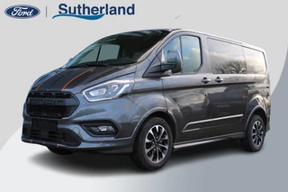 Ford Transit Custom 320S 2.0TD 185Pk Sport DC | 185pk Automaat | Dubbele Cabine | DC | Dubbele schuifdeur | Adaptive cruise control | Bijrijdersstoel | Camera | Xenon | Stoelverwarming |  Trekhaak
