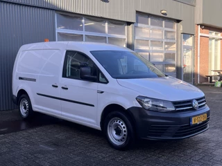 Volkswagen Caddy 2.0 TDI L2H1 Maxi 102pk Airco Cruise controle Trekhaak 1500kg Kastinrichting Euro 6 Dealer onderhouden 1e eigenaar