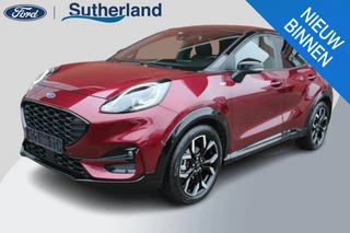 Ford Puma 1.0 EcoBoost Hybrid ST-Line X | Automaat 125pk | Vivid Ruby Edition | Stoelverwarming | Adaptive cruise control | Bang&Olufsen | Half leder | Camera | Elektrische achterklep