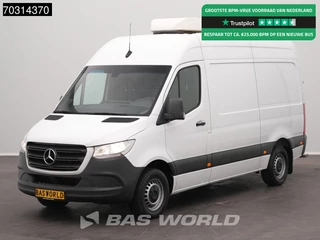 Mercedes Sprinter 314 CDI Automaat Kantoor Werkplaats Omvormer L2H2 Navi Airco Cruise Camera MBUX CarPlay Euro6 L2 Inrichting Werkplaatsinrichting Airco Cruise control